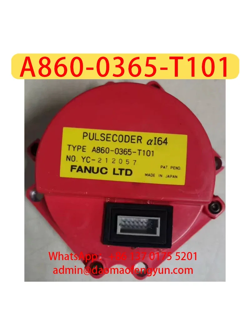 

A860-0365-T101（High Shell）Used Encoders，A860 0365 T101，Fast shipping，The shipment will be arranged after passing the test