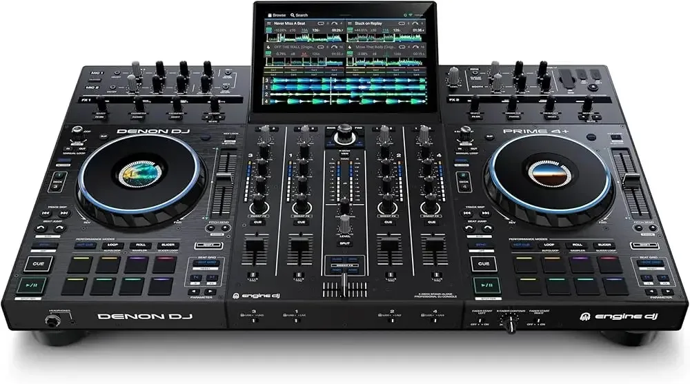 

Совершенно новая 4-канальная автономная DJ-система Denon DJ Prime4 Serato DJ