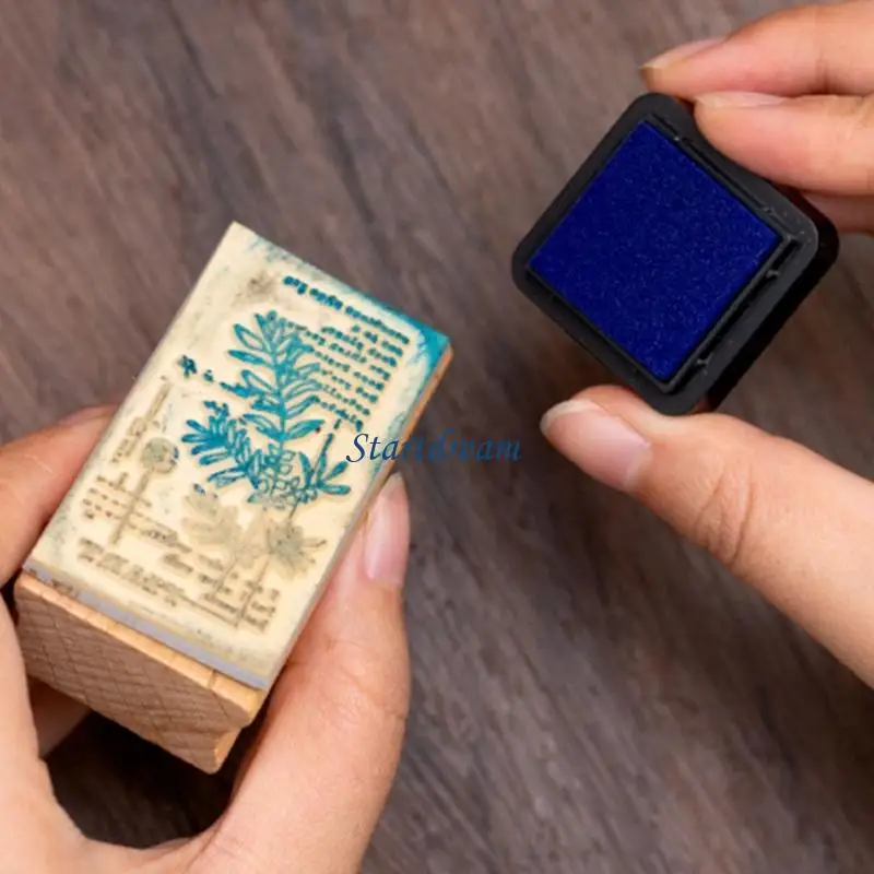 6 PCS Combinatie Inkpad Stamp Pad Slowing Colors Series Pad Set K92C