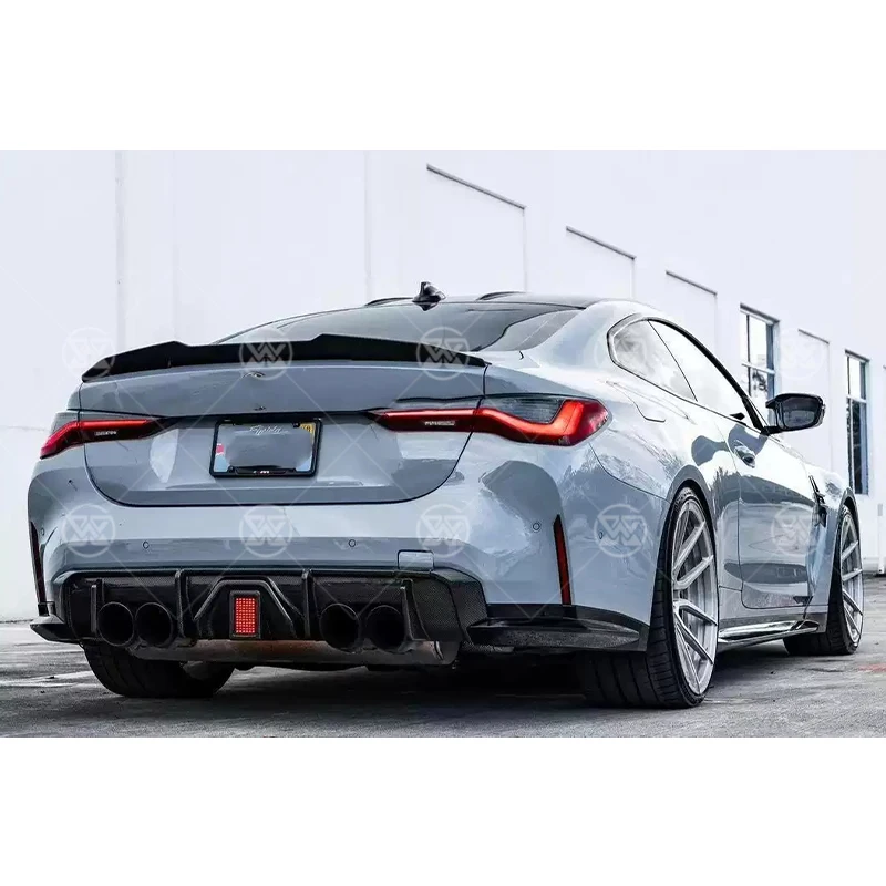 

Car Rear Trunk Lid Lip Spoiler Tail Wing For BMW M3 G80 M4 G82 G83 2021+Carbon Fiber Rear Lip Diffuser Spoiler Splitter Body Kit