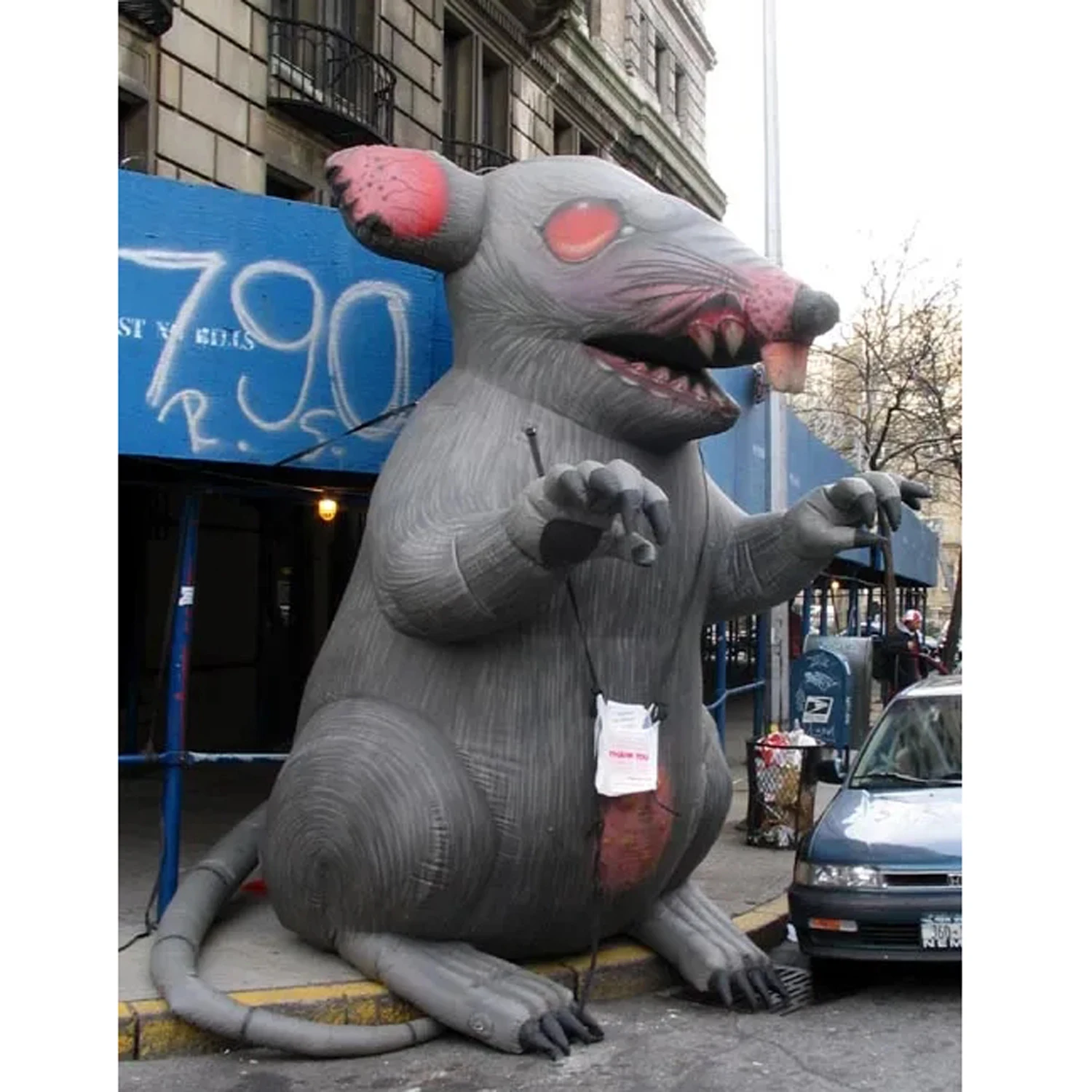 2025 Giant Inflatable Rat Inflatable Mouse Balloon With Blower Inflatable Animal Cartoon For Sale Free Air Shipping To Door