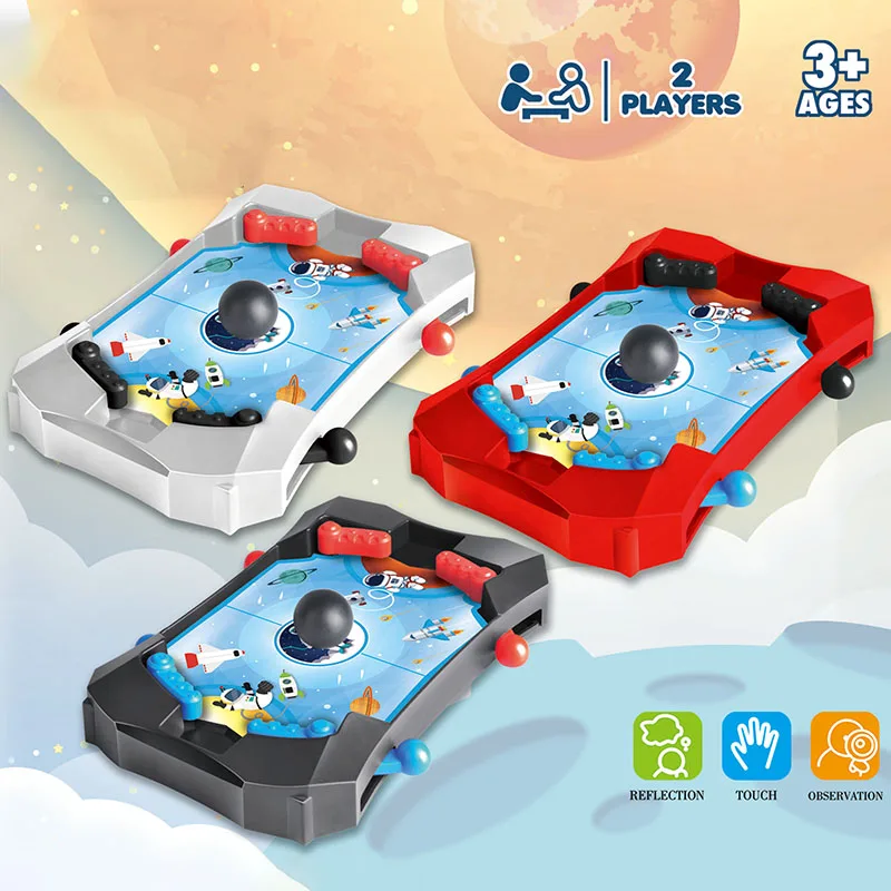 Board Role-Playing Space Pinball Games Kids Competitive Exercise Stimulate Their Hand-Eye Brain Coordination Puzzle Toys