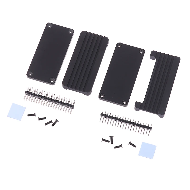 Raspberry Pi Zero 2 W Aluminum Case Armored Shell With Thermal Pad Heatsink GPIO Header Passive Cooling