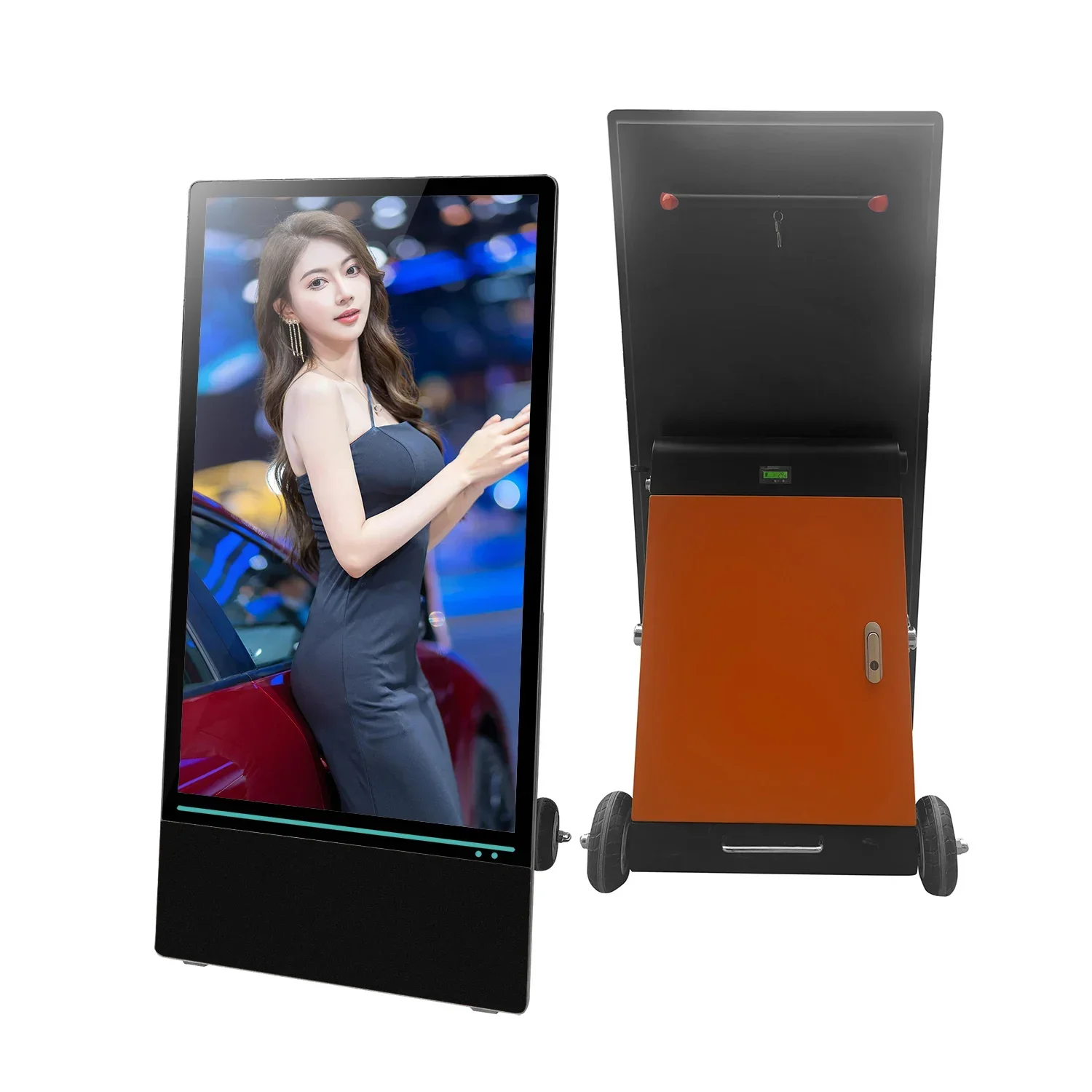 32 43 55 inch LCD Digital Signage And Displays HD Poster Lcd Kiosk 2K Outdoor IP65 Advertising Player HD Touch Screen Kiosk