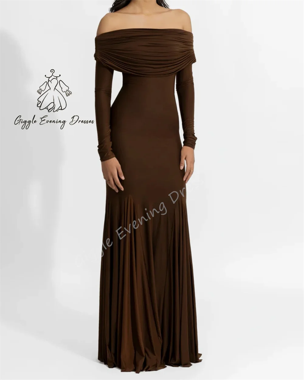 Giggle Luxury Party Dresses Fashion Customized Off-the-shoulder A-Line elegant Formal Saudi evening gala dress for women 2024