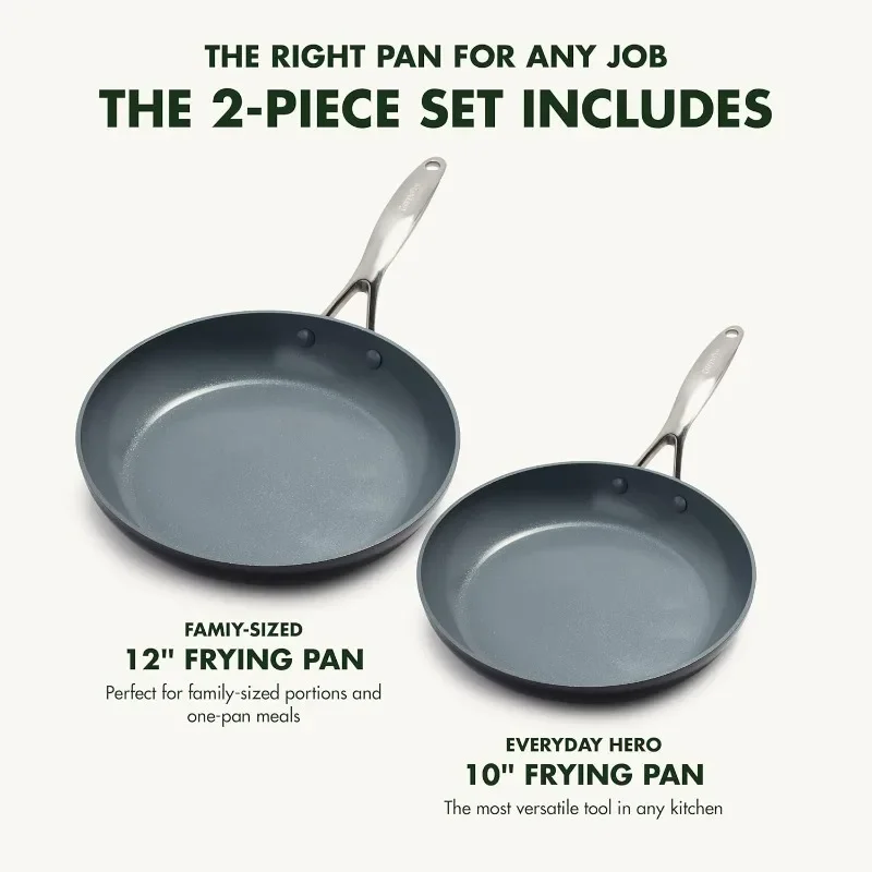 GreenPan Valencia Pro Hard Anodized Healthy Ceramic Nonstick 10