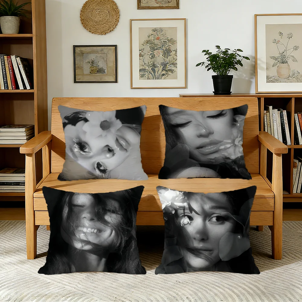 A-ariana petal cushion cover For G-grande Pillow Printing Sofa Decoration Home Car Room Coffee Shop Office Nordic Simplicity