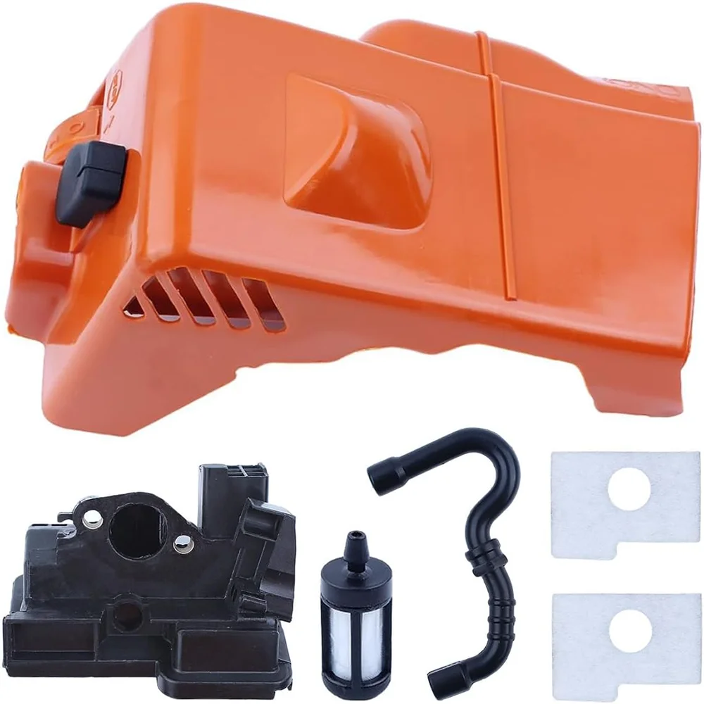 Top Cylinder Engine Cover Air Filter w/Housing Kit for Stihl MS180 MS170 018 017 Chainsaw Replace 1130 140 4709