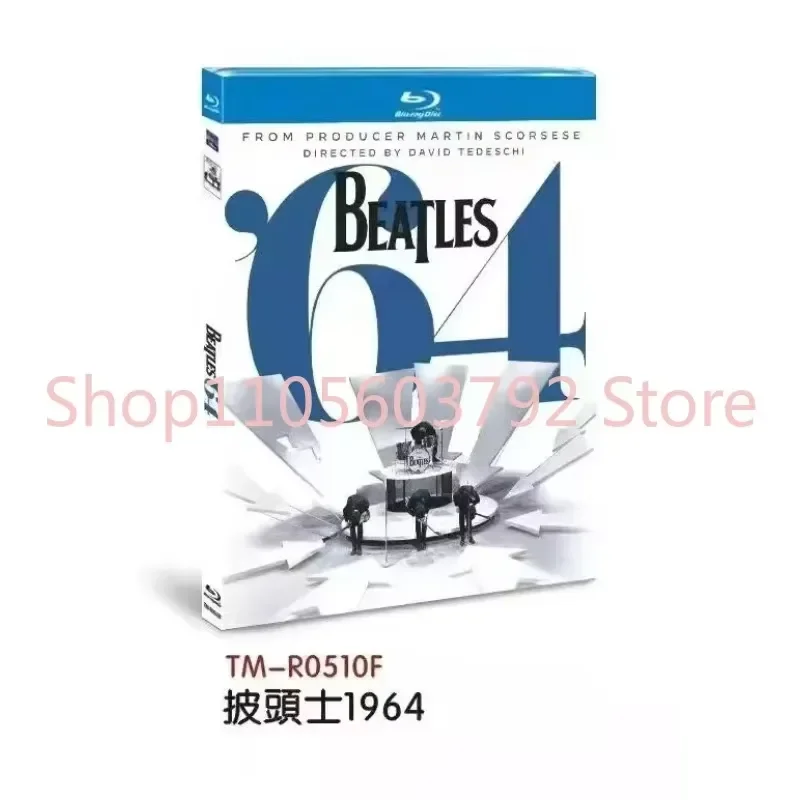 1964 Beatles 64 2024 1 Disco Blu-ray de Todas las Regiones Nuevo Sellado en Caja Nueva Empaque en Caja