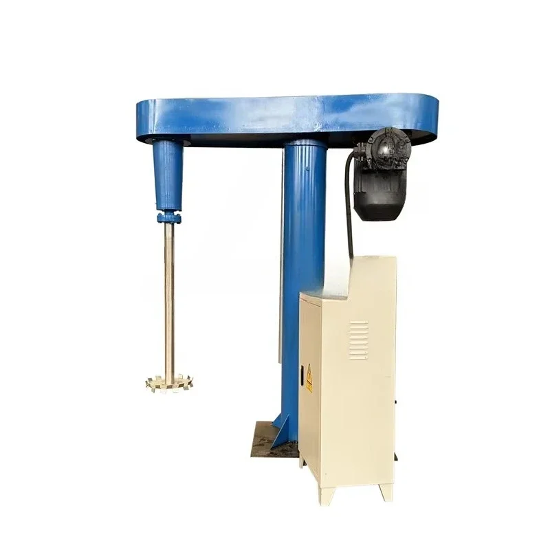 500-1000L  Based Paint Dispersion Mixer 15KW Variable Speed Disperser Color Paste Dispersing Dissolver Mixer Machine