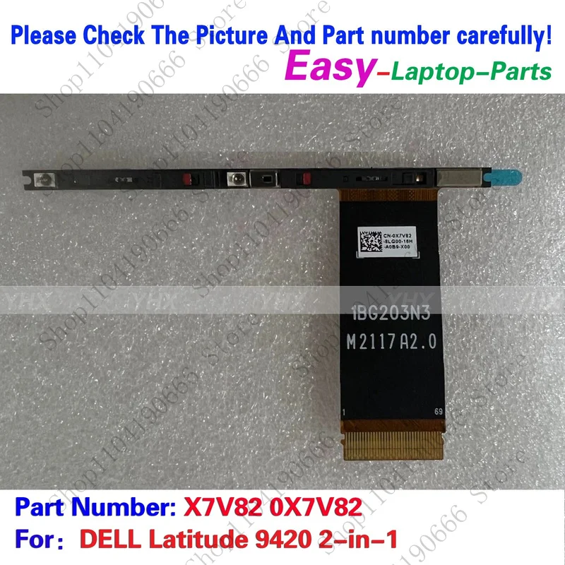 bd New For DELL Latitude 9420 2-in-1 Built In Internal Camera X7V82 0X7V82.