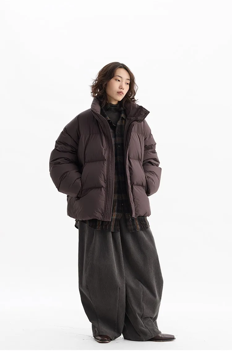 Women's Thickened Cocoon-Shaped Down Jacket, 90% Duck Down, Warm, Loose, Versatile Coat, New Winter 2026 Model