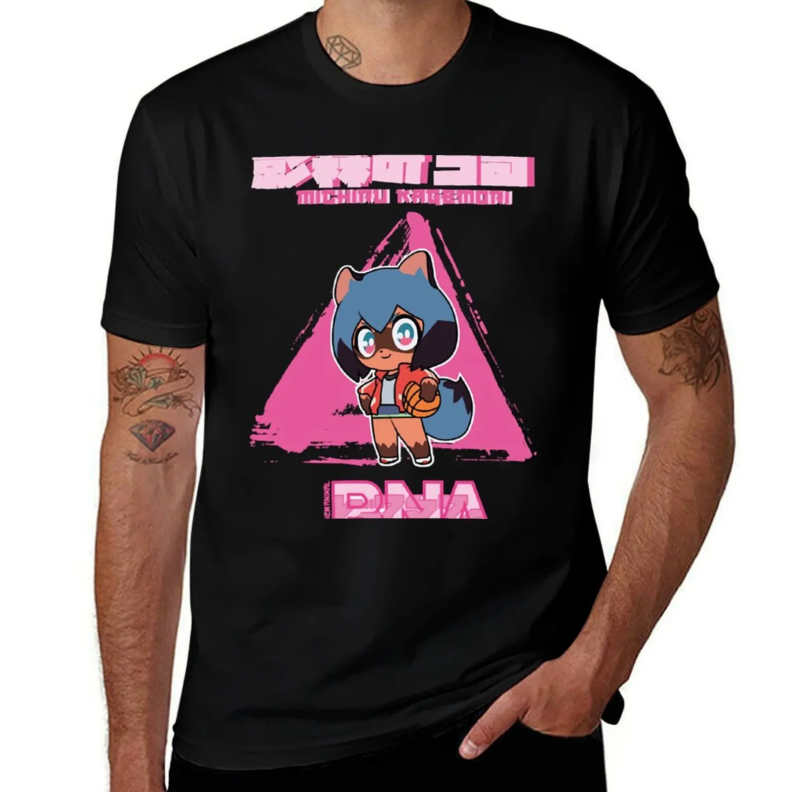 

BRAND NEW ANIMAL (BNA) MICHIRU KAGEMORI CHIBI T-Shirt man t shirt luxury cotton t shirts man 100%