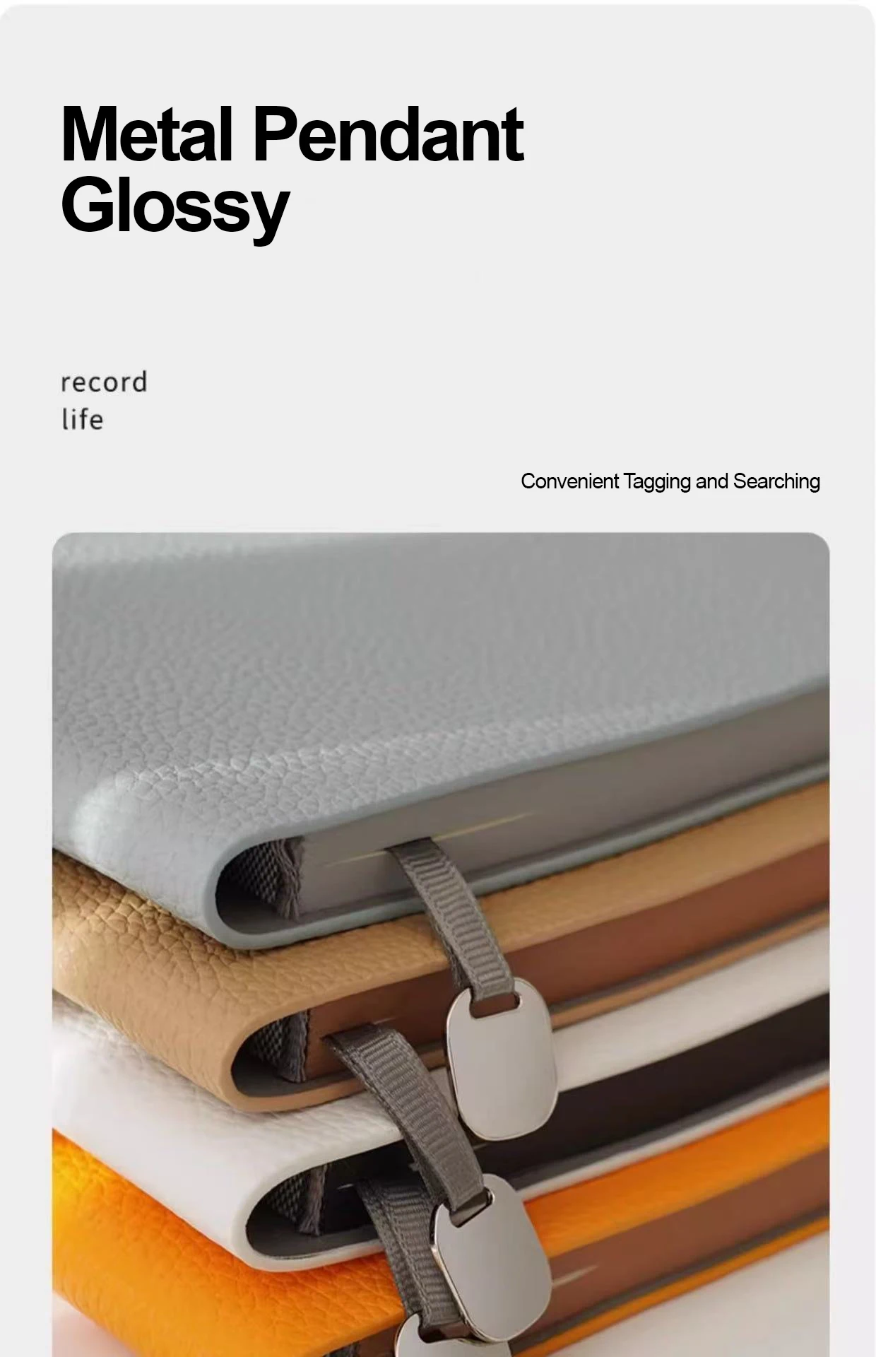 1PCS Notebook A5 Kunstleder Business Notebook Set Verdickte Weiche Leder Oberfläche Schreibwaren – Detail 8