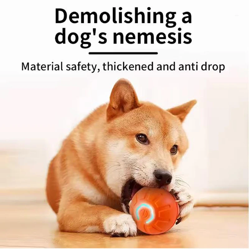 Pelota interactiva automática recargable USB para perros y gatos - imagen 5