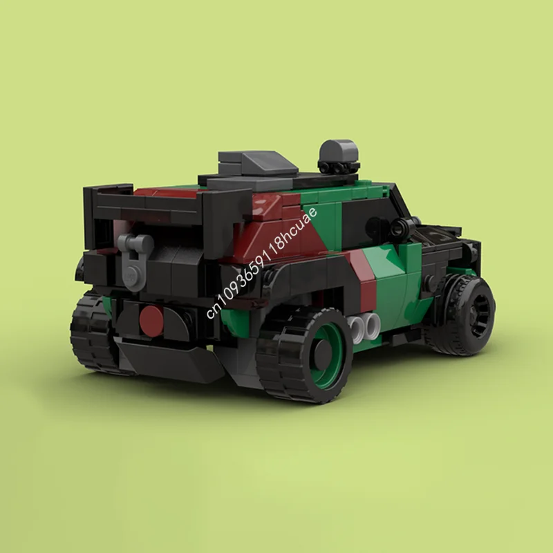 1039 elementów MOC Cyberpunk Thorton Galena Gecko Model Klocki Konstrukcyjne Prezent na Boże Narodzenie Architektura DIY Zabawki Edukacyjne Klocki Urodzinowe