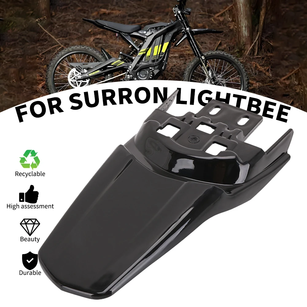 Ebike guarda-lamas traseiros para sur-ron sur ron surron x s luz abelha fora de estrada veículo elétrico cross-country bicicleta motocross