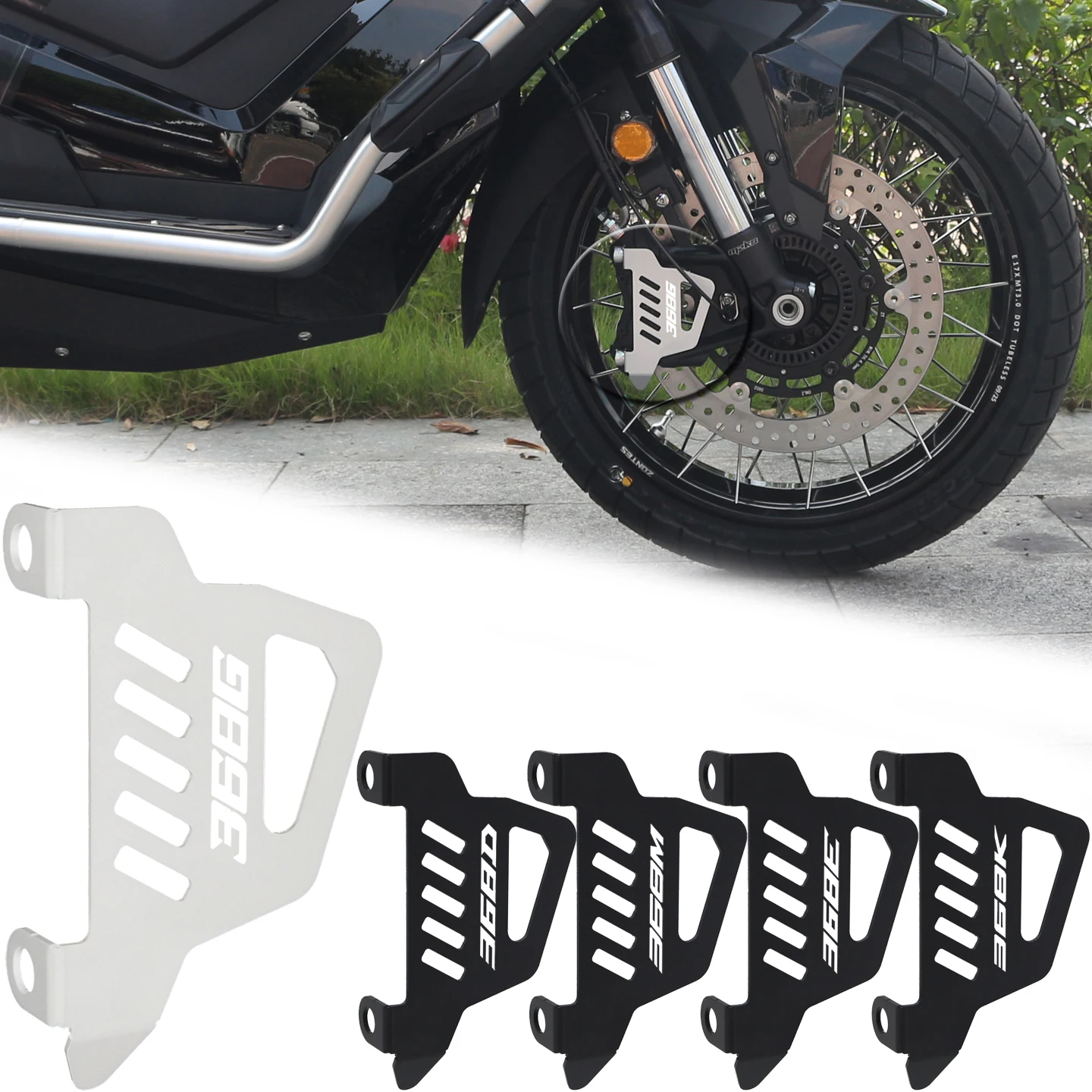 ل Zontes 368G 368D 368M دراجة نارية الملحقات 368K/M CNC الجبهة الفرامل الفرجار الحرس على الطرق الوعرة غطاء للحماية غطاء مضخة الفرامل