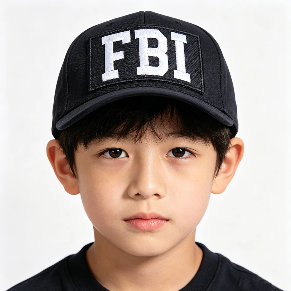 FBI Embroidery Patch Hook And Loop Tactical Morale Patch Iron On Sew On Applique For Backpack Vest Hat Jacket Military Gear Gift