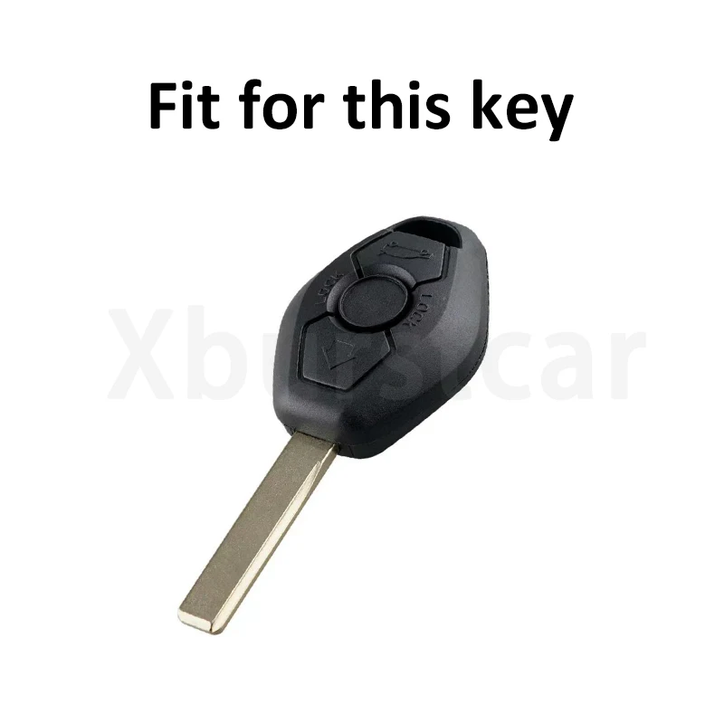 4 Buttons Key Case Cover Shell Fob Bag For BMW X5 E53 X3 F83 E46 E39 E38 E60 E63 E61 E64 3 5 7 Series 330i Z3 Z4 E85 E86 M5 325i
