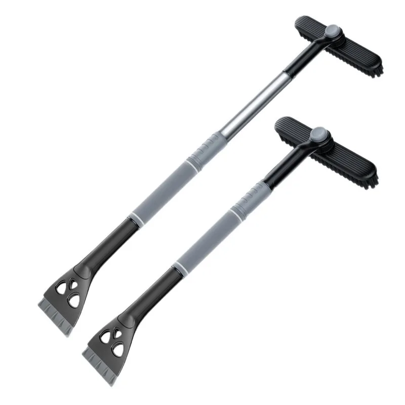 

Многофункциональный автомобильный скребок для снега, инструмент для зимнего удаления снега, размораживание окон автомобиля, лопата для снега, щетка для удаления снега из стекла, Hengkuan