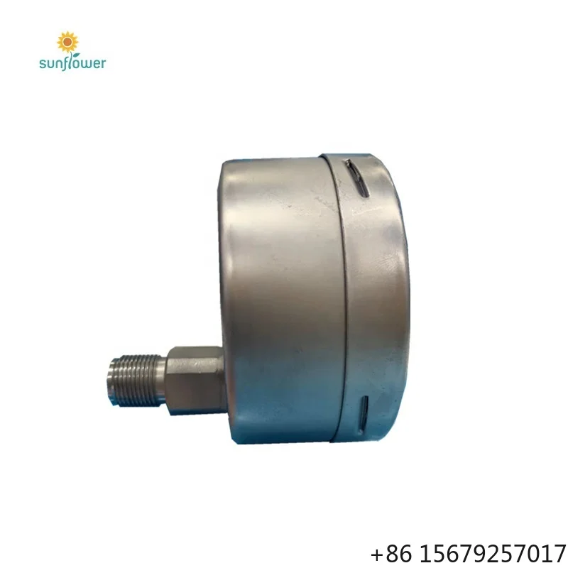 Female screwed welding joint pressure gauge meter supplier