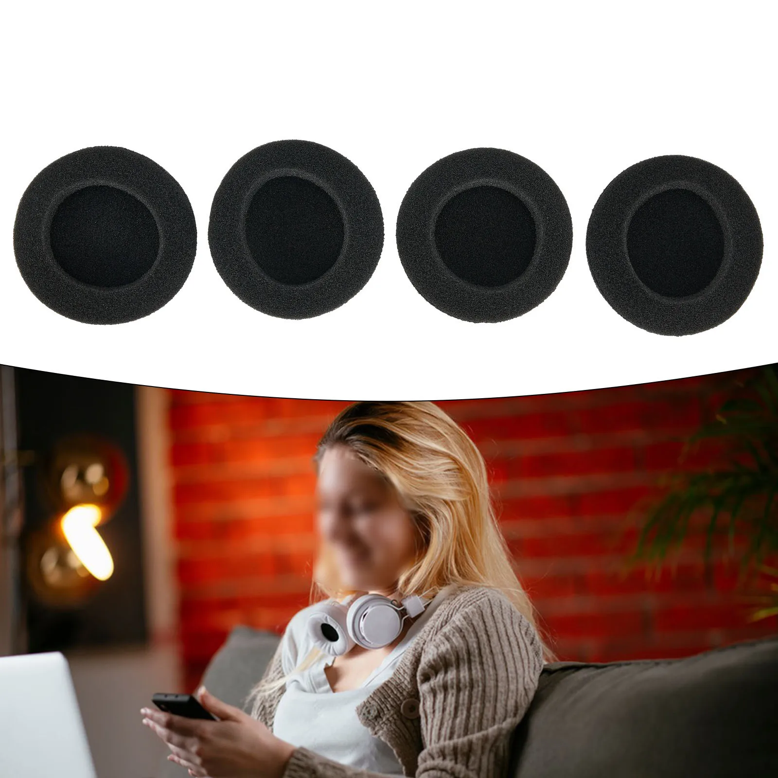 Tragbare praktische Ersatz-Headsets Hot Sale Ohr polster Abdeckung Ohr polster Abdeckung für Logitech Protector Soft Foam schwarz