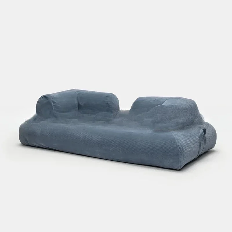 

Nordic simple retro style, corduroy fabric sofa, removable and washable tofu module