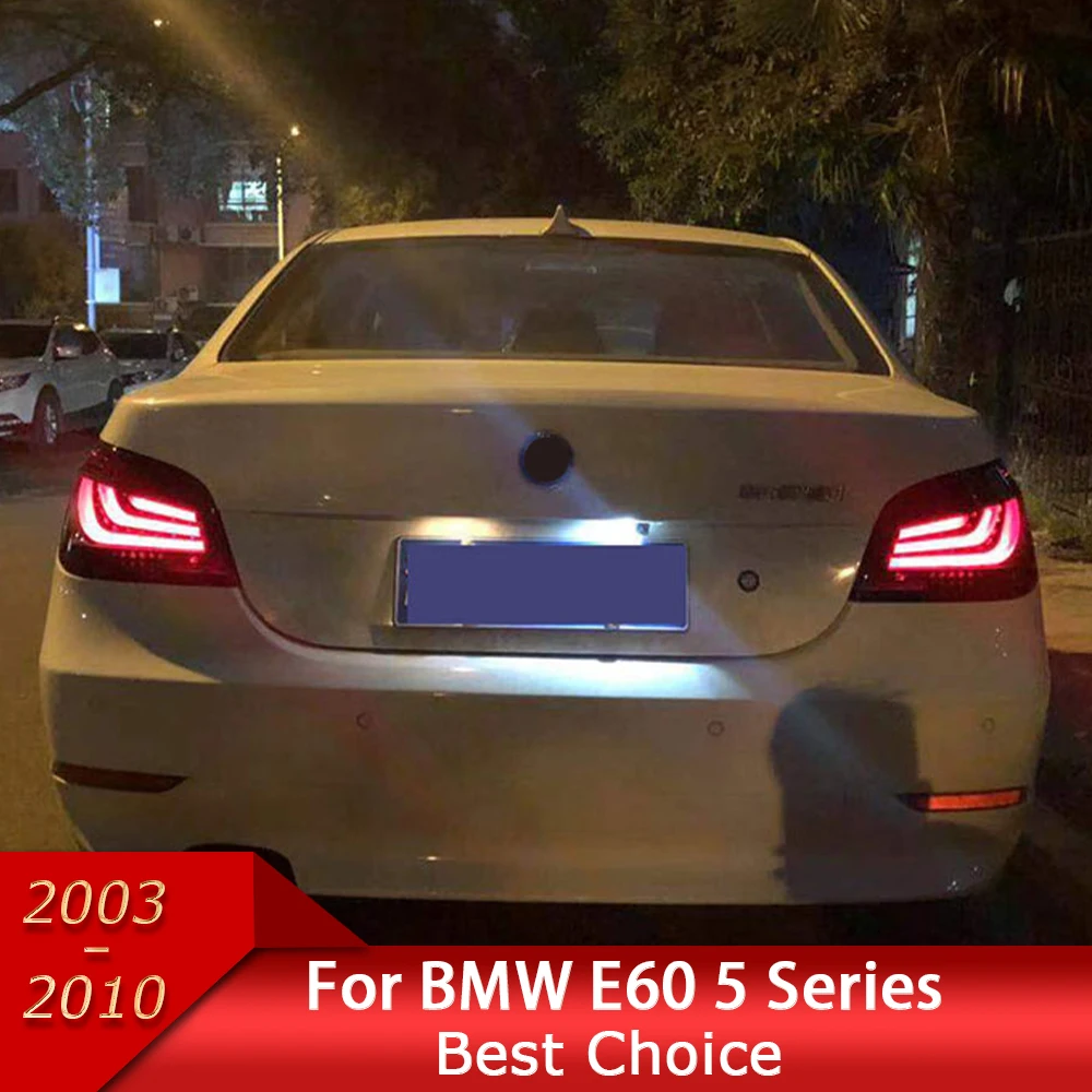 Car Lights For BMW E60 2003-2010 5 Series 520i LED Auto Taillight Assembly Upgrade Blink Rear Lamp High Quality Accessories