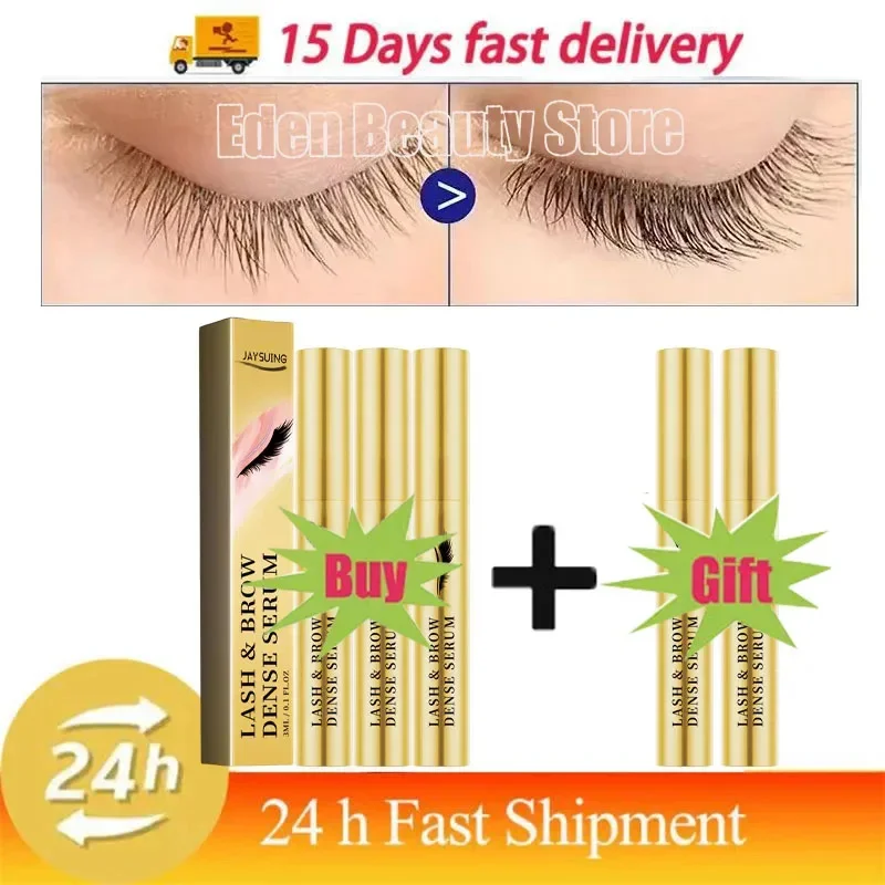 Fast Eyelash Growth Serum 7 Days Natural Eyelash Enhancer Longer Fuller Thicker Curling Lash Treatment Eye Care Products Makeup