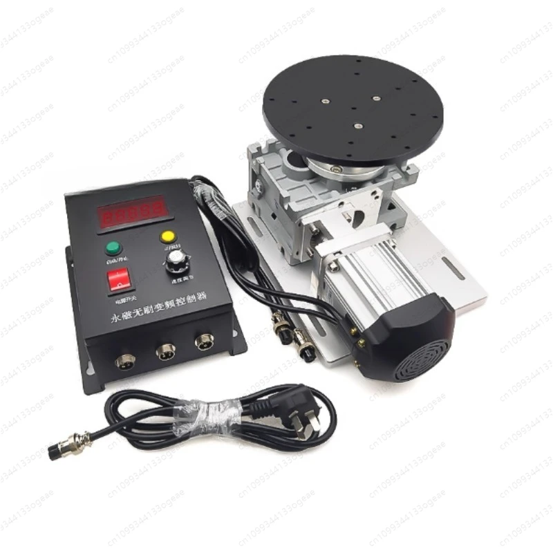 

Speed regulating rotary table High speed rotating motor gear reducer Rotating jig Polishing and grinding jig Inspection tooling