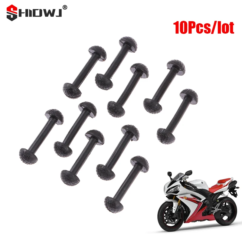 10Pcs For Motu Leg Band Vintage Figures Replacement Connectors Clip Black Rubber Leg Band Connector