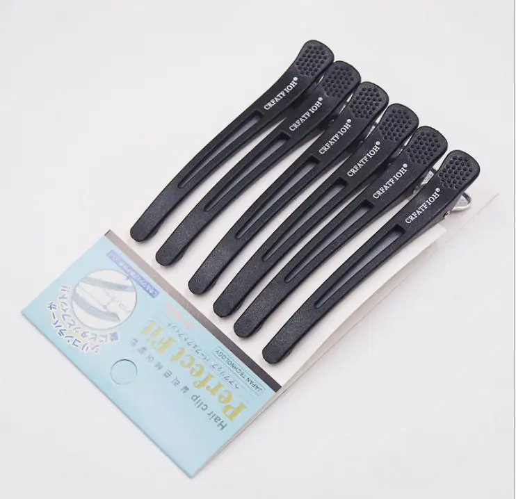 6 pz sezione salone professionale fermagli per capelli fai da te parrucchiere forcine in metallo cura dei capelli accessori per lo Styling strumenti