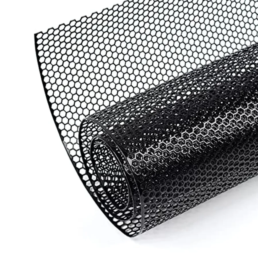 

47x16 Inch Car Pickup Truck Grill Mesh Spoiler Bumper Vent Aluminum Alloy Automotive Grille Insert Air Intake Racing Honeycomb