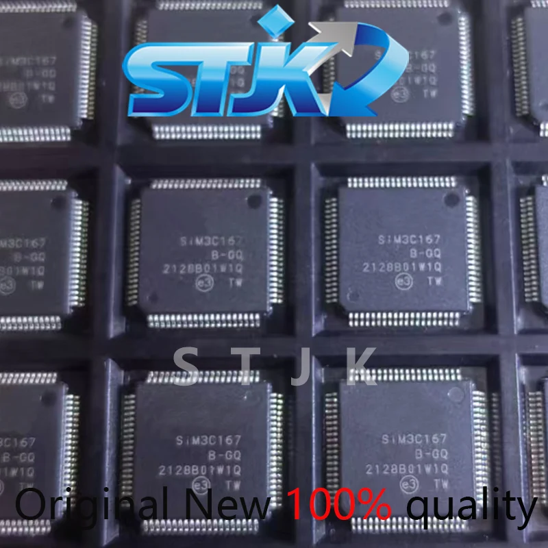 

SIM3C167B-GQ SIM3C167-B-GQ QFP80 MCU 32BIT 256KB FLASH
