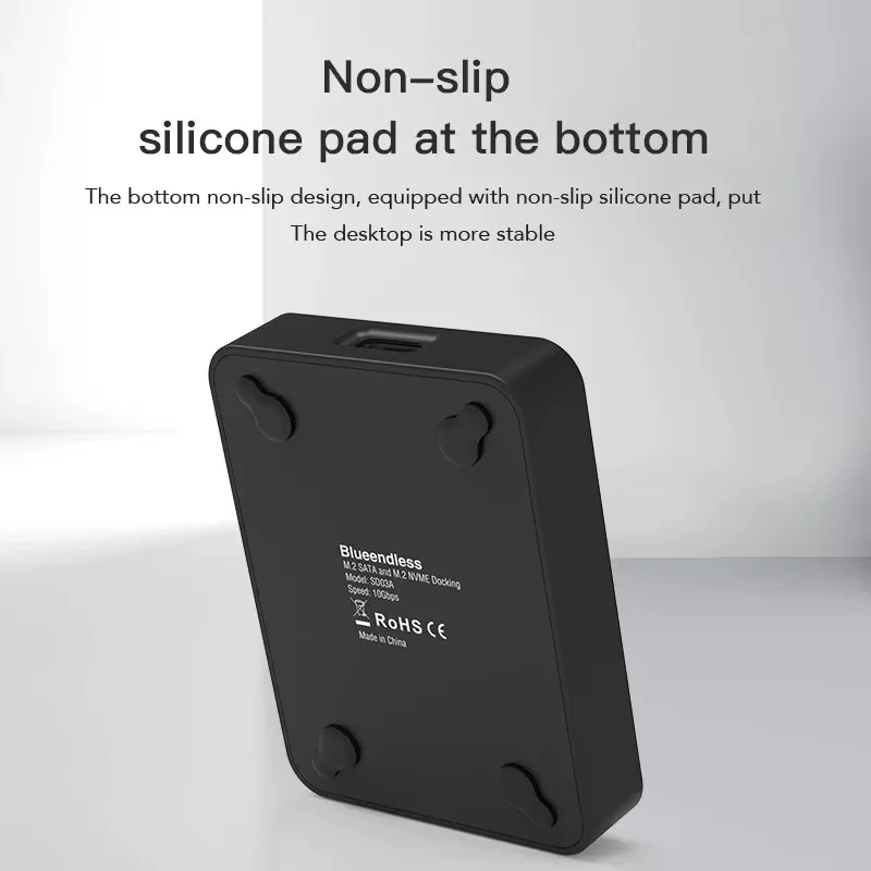 10gbps ssd gabinete m.2 nvme/sata caso ssd docking station ler escrita externa para pc protocolo duplo adaptador de estado sólido 4tb ﻿
