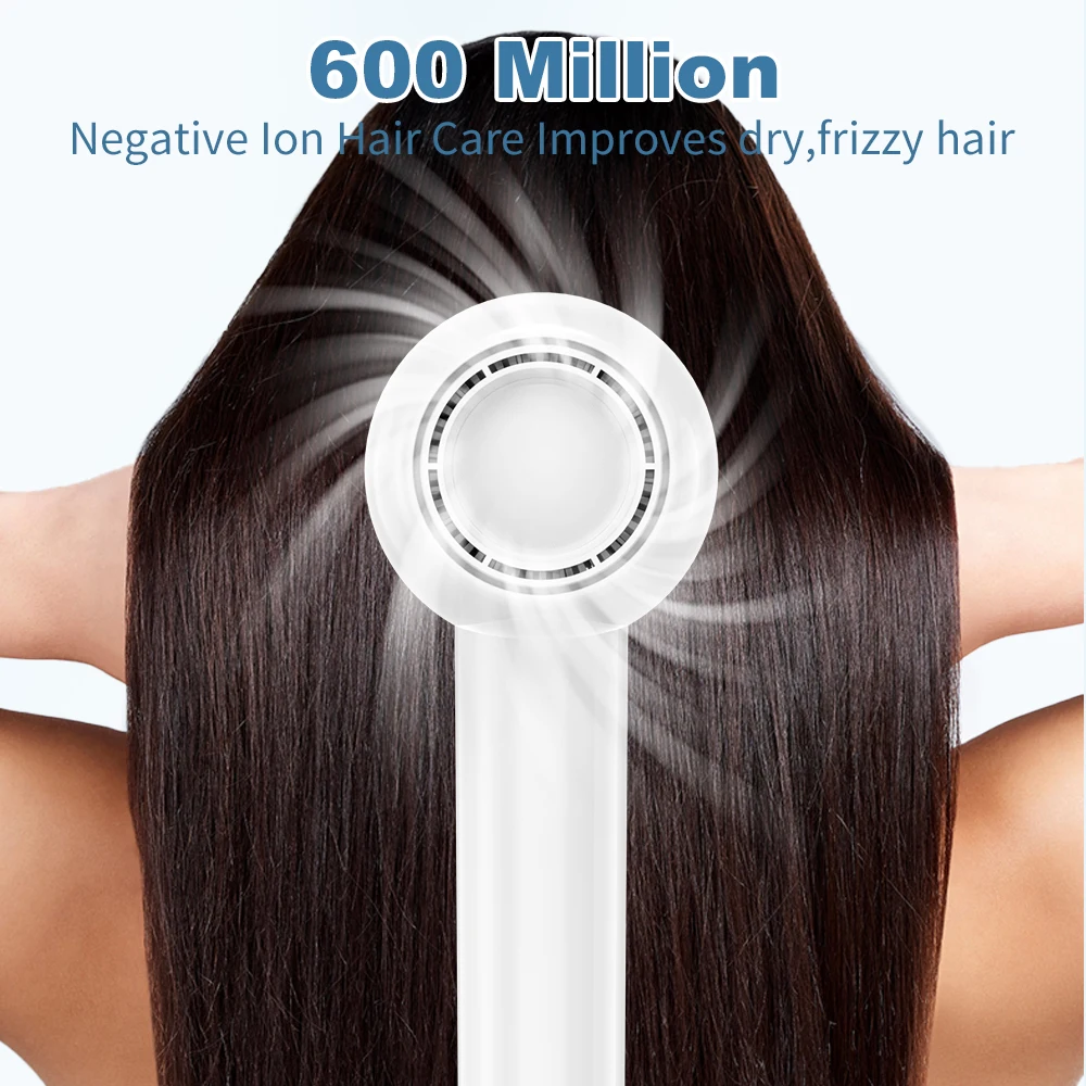 Super secador de cabelo 1400w sem folhas, ferramenta de íon negativo, cuidados com o cabelo constante, estilo pessoal, secadores de cabelo elétricos para mulheres