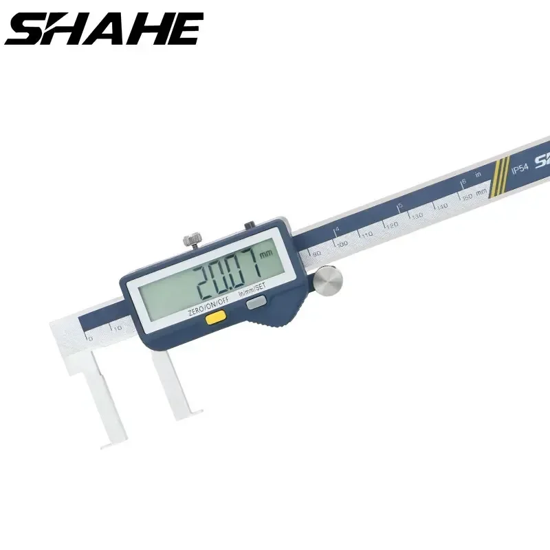 Shaheh Built-in Wireless Digital Caliper Inside Groove Digital Vernier Caliper With Flat Point