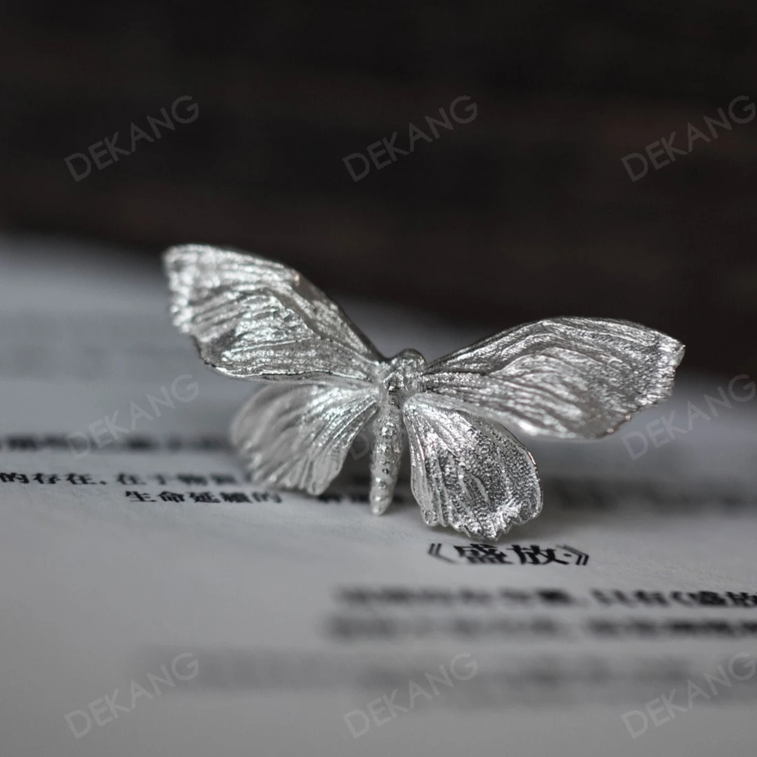 Moths Go Well With Butterfly Earrings