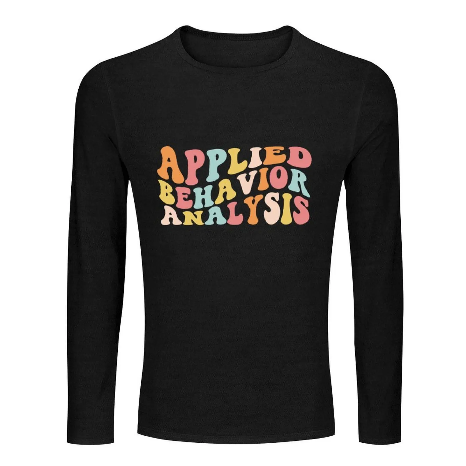 ABA، تحليل السلوك المطبق، تي شيرت طويل للرجال، تي شيرت عادي، تي شيرت للرجال