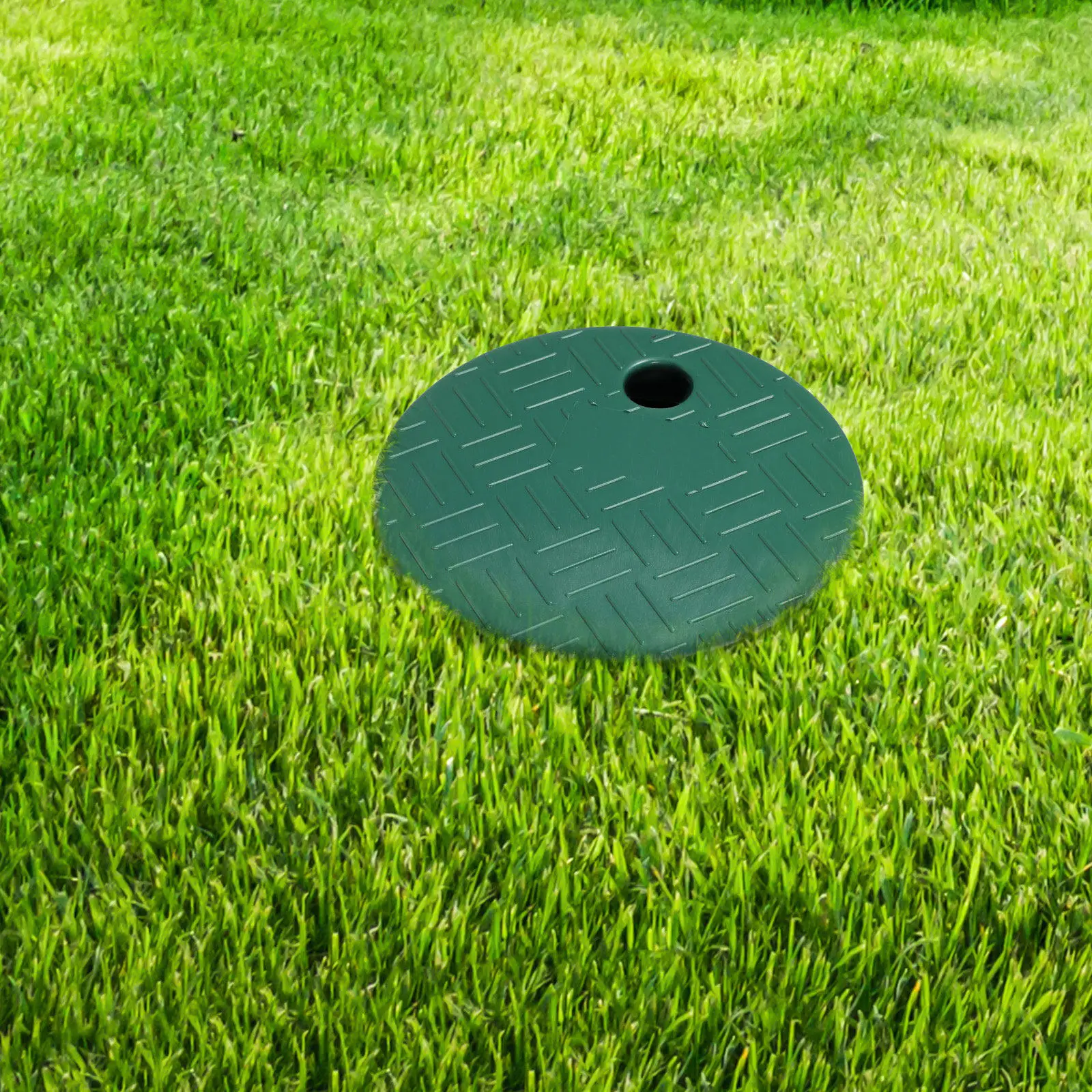 6Pcs Irrigation Valve Box Cover Round Heavy Duty Sprinkler Valve Lid Outdoor Garden Sprinkler Irrigation Cover for Water System