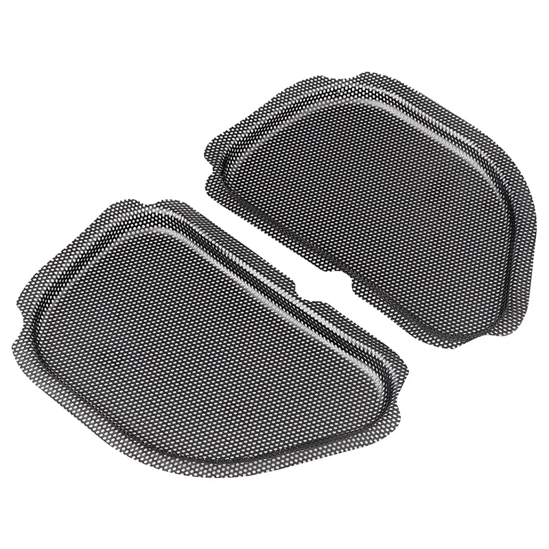 Fairing Black Mesh Speaker Grills Covers For Road Glide Custom CVO FLTRXSE FLTR EFI FLTRI FLTRX FLTRSEI FLTRUSE