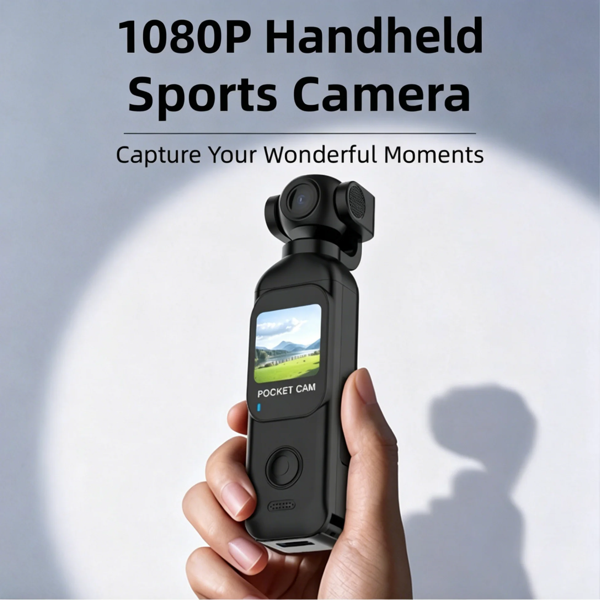 

FHD Touch Screen Pocket WiFi Cam Portable Body Camera Moto Dashcam Vlog Photography Action Camcorder Hangul Supported Recording