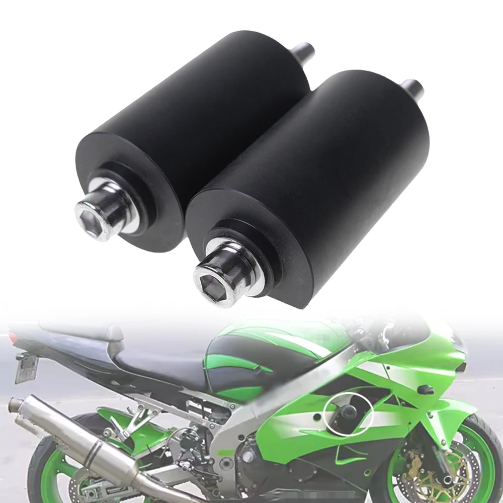 

Motorcycle Frame Sliders Crash Falling Protection Engine Protector Block Fit For Kawasaki ZX9R ZX-9R 2002-2003 02 03