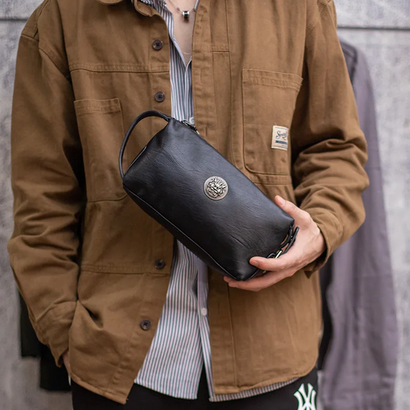 Designer Men Clutches Bags Soft Leather Long Wallets for Man Purse Male Clutch Phone Bags Women Envelope Bag Brand Wristlets Bag