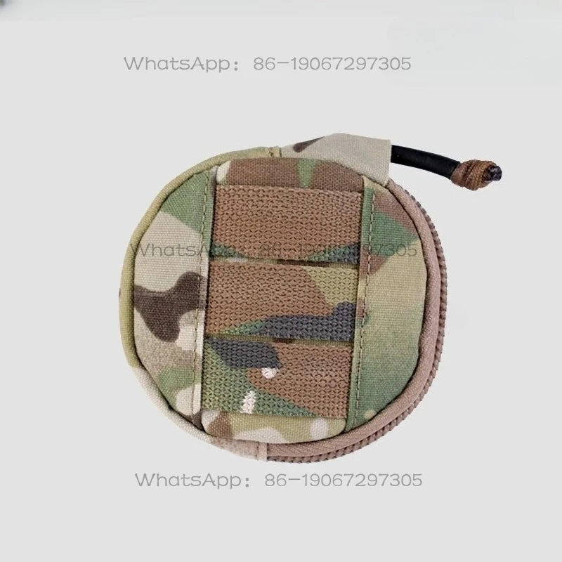 

Circular Pocket Bag for Storing Coins, Earphones, Loose Change and Cables OT06