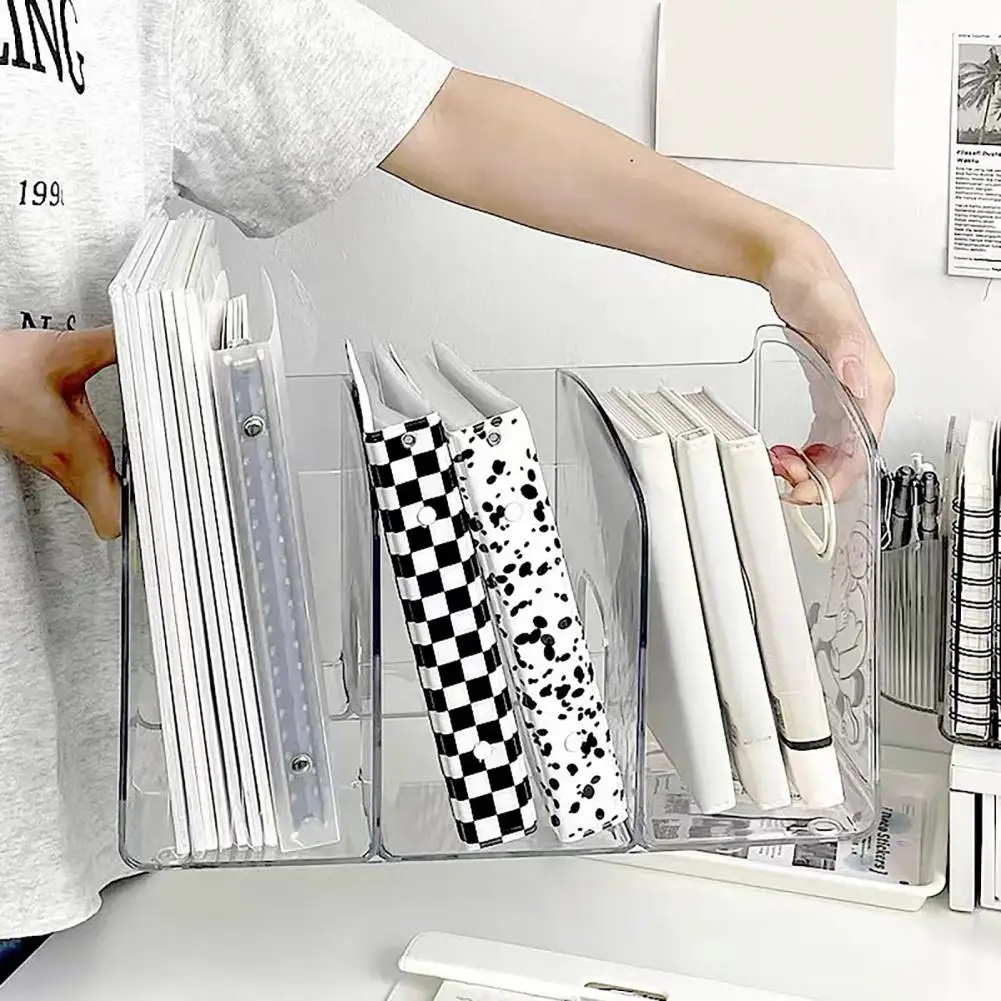 Прозрачные книжные концы, боковые открытые книжные концы, акриловая прозрачная книжная подставка, стандартный дизайн для удобного хранения