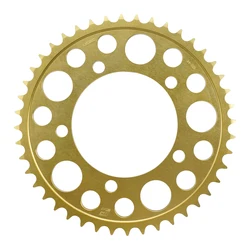 7075-T6 525 44T 45T Aluminum Gold Motorcycle Rear Sprocket For BMW S 1000 RR 09-18 S1000R 13-20 S1000XR 14-19