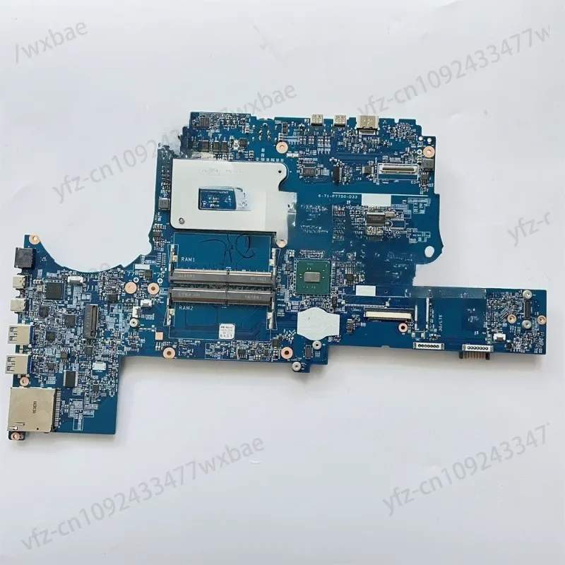 Original ZX7-SP501 P775DM P775 Laptop Motherboard 6-71-P7750-D33 6-77-P775D2MA-N03 6-77-P775DM3A-N03-1100% Tested OK