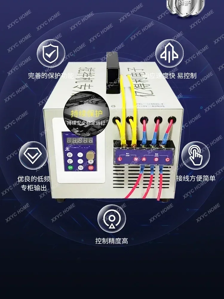 Hot-selling intelligent Edeli Electronics 220 to 380 inverter single-phase  three-phase electric conversion